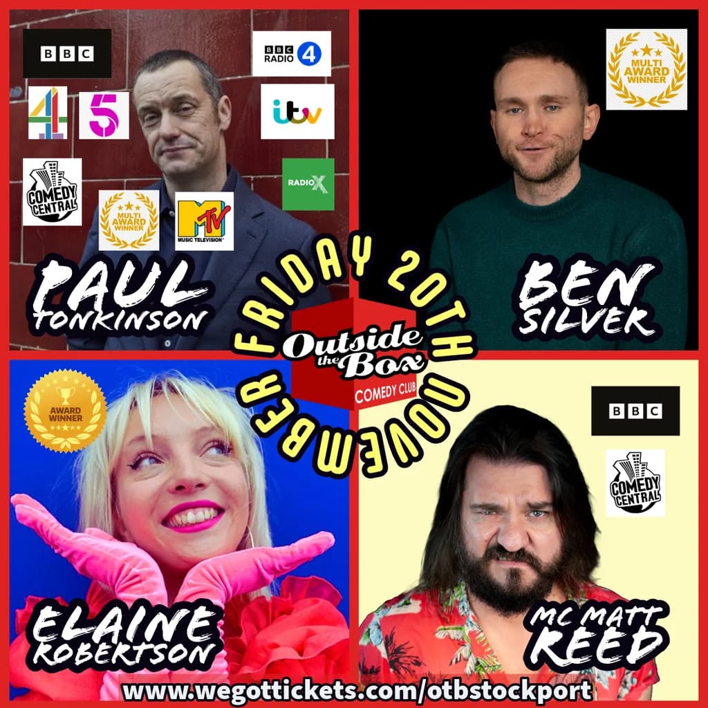 Live Comedy - Friday 20th November