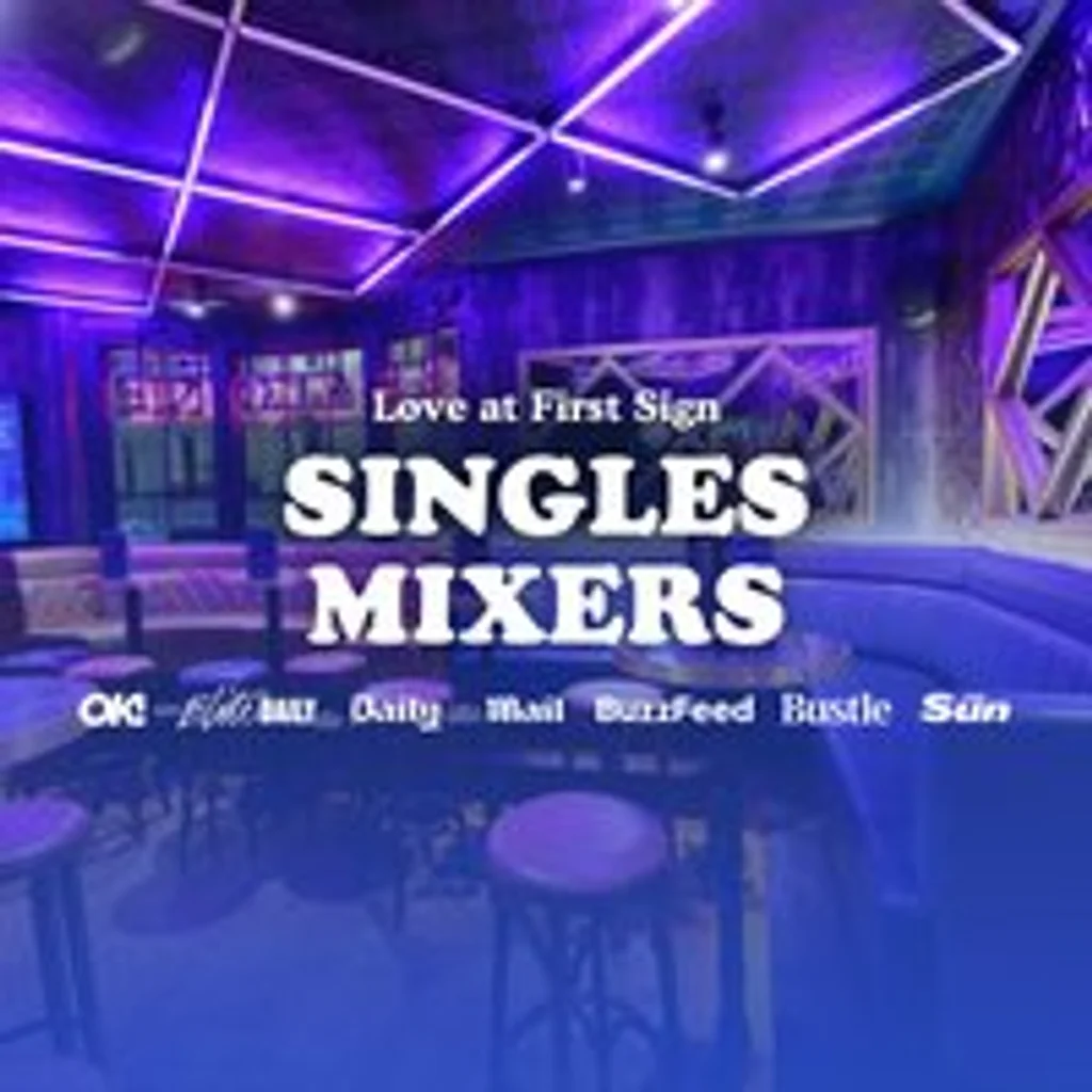 40s & 50s Single's Mixer Event with Love at First Sign at Be At One