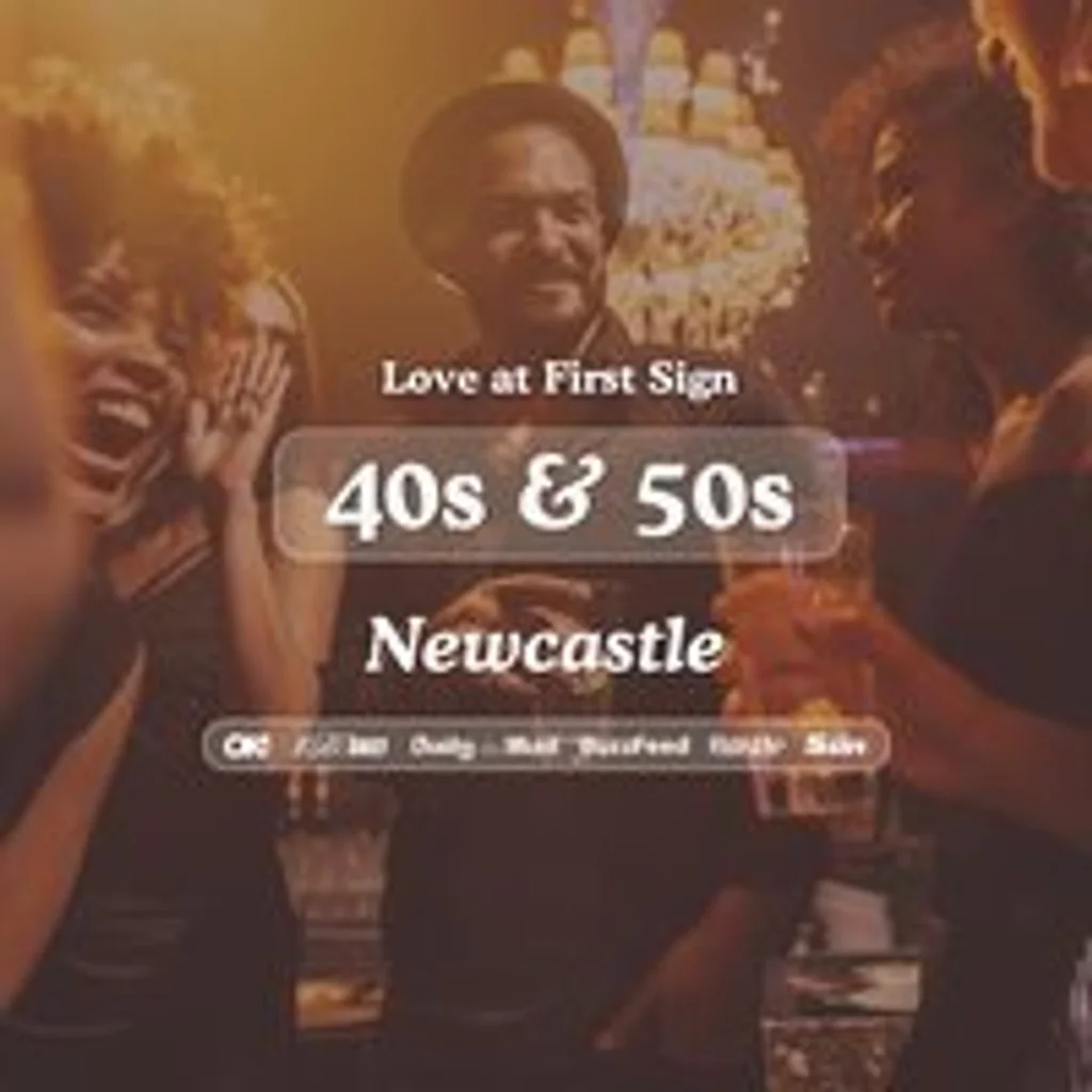 40s & 50s Singles Night at Harry's Newcastle| Love at First Sign