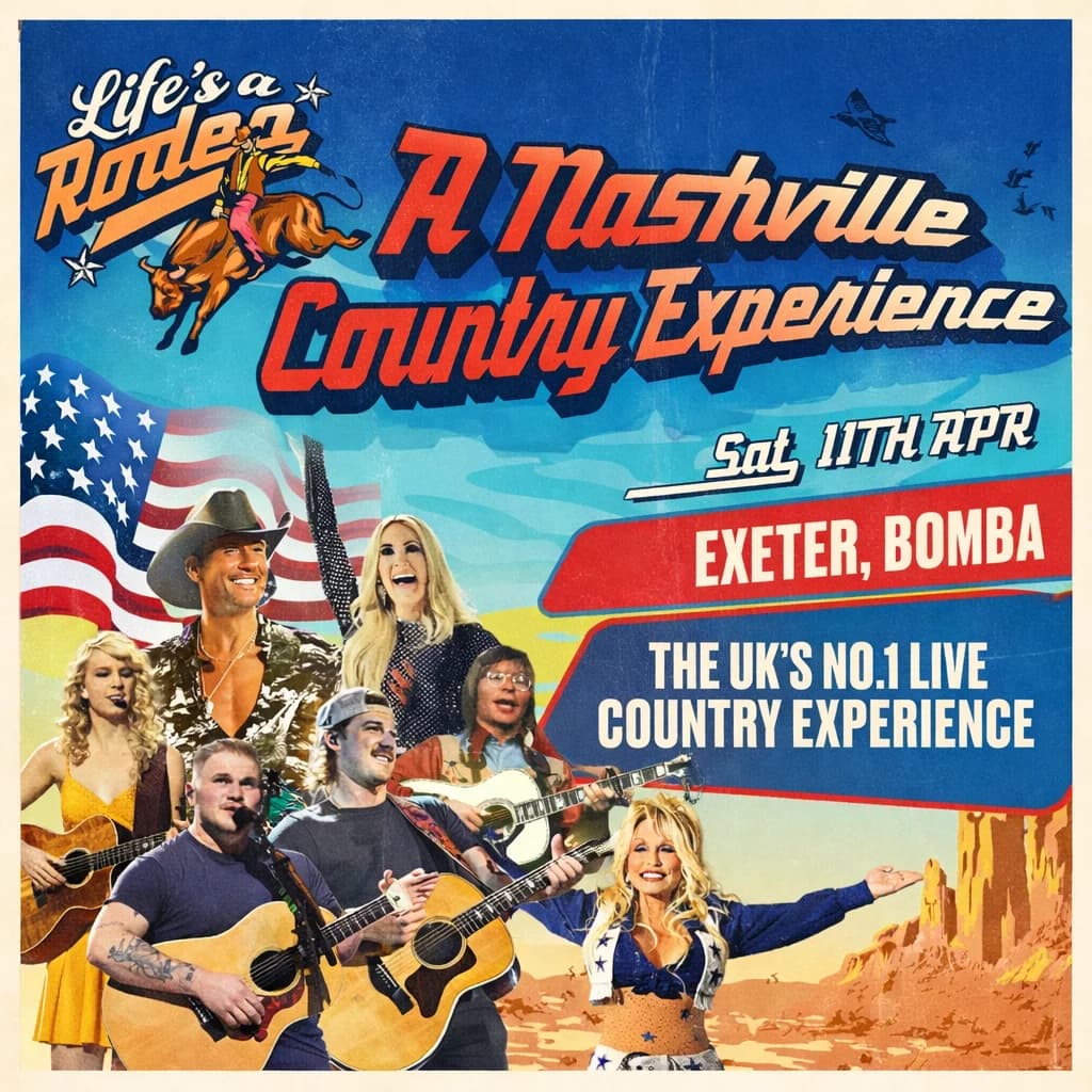 Exeter: A Nashville Country Music Experience at Bomba Exeter