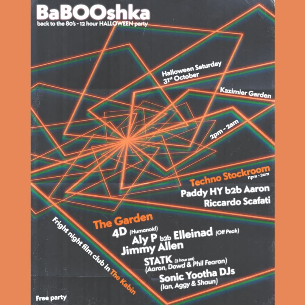 BaBOOshka - Kazimier Garden 12 Hour Halloween Party