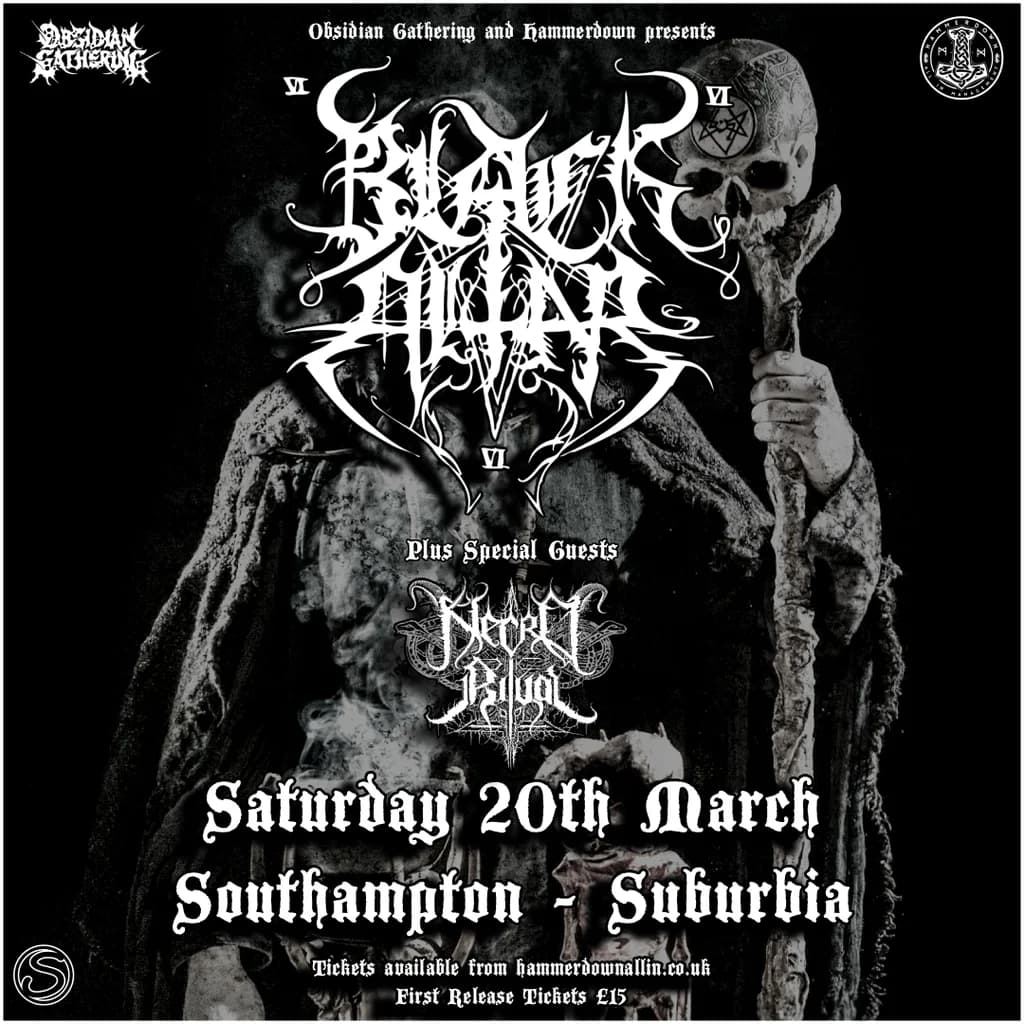 Hammerdown and Obsidian Gathering presents: Black Altar