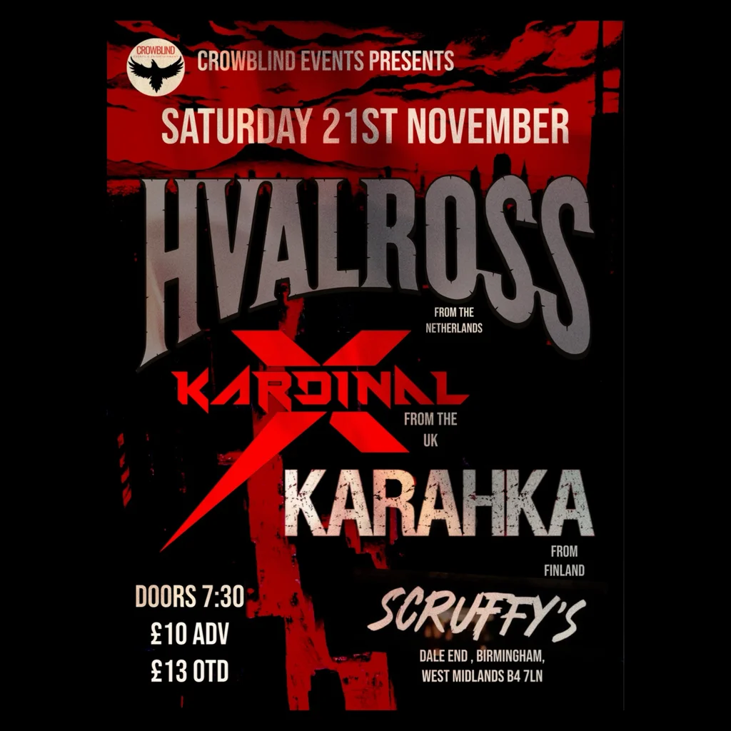 Upcoming event poster at Scruffy Murphys