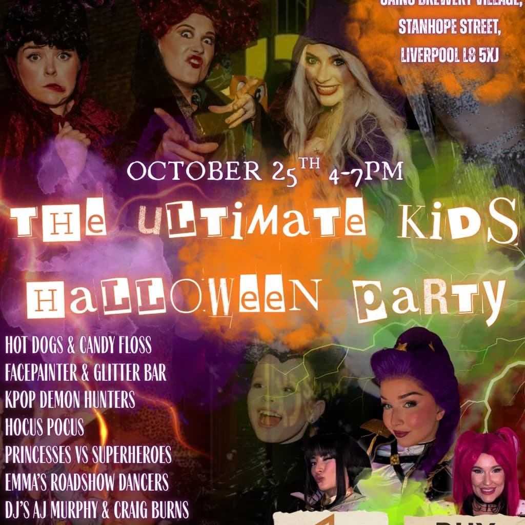 The Ultimate Kids Halloween Party - Liverpool