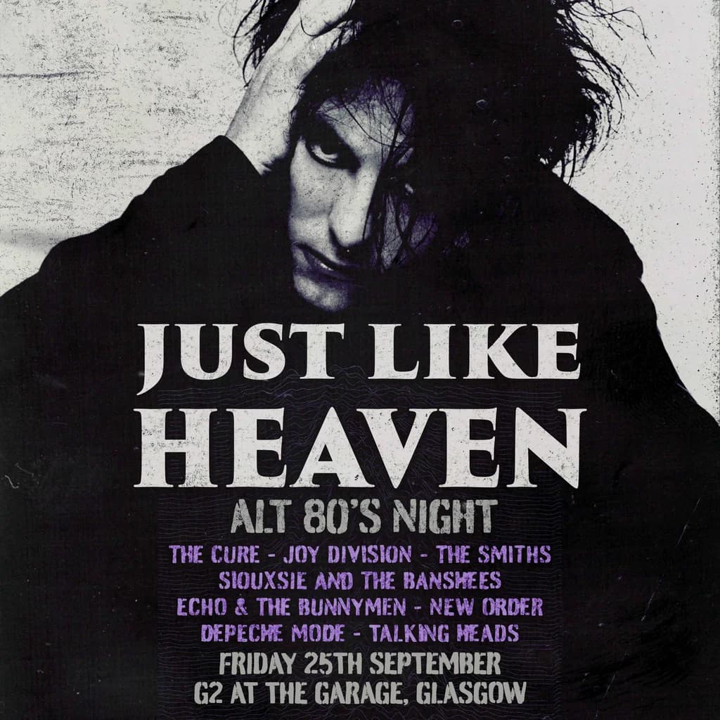 Just Like Heaven: Alt 80s Party (Glasgow)