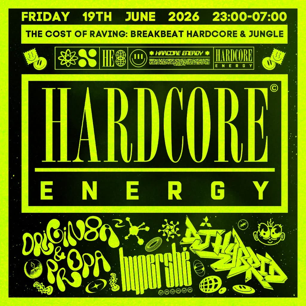 The Cost of Raving: Hardcore Energy
