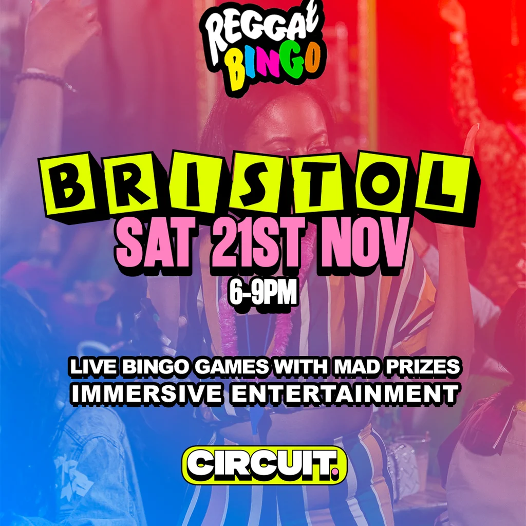 Reggae Bingo - BRISTOL - Sat 21st Nov