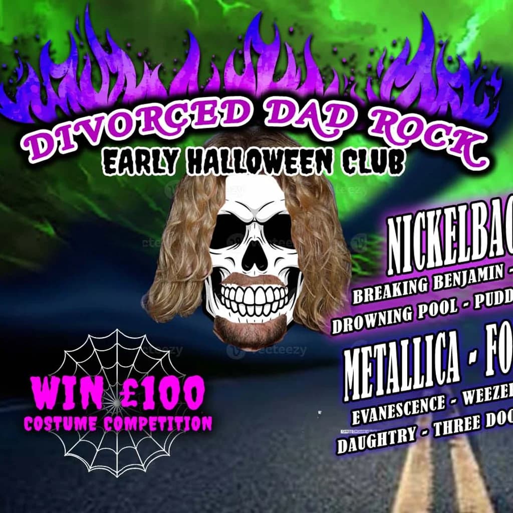 Divorced Dad Rock: Early Halloween Club (Newcastle)