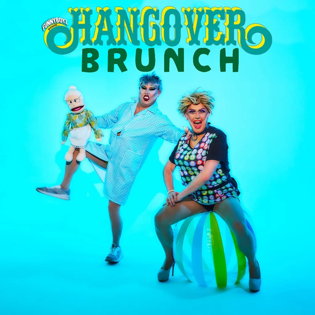 THE HANGOVER BRUNCH | Benidorm Bingo & Drag Queens (FunnyBoyz) at FunnyBoyz Liverpool UK