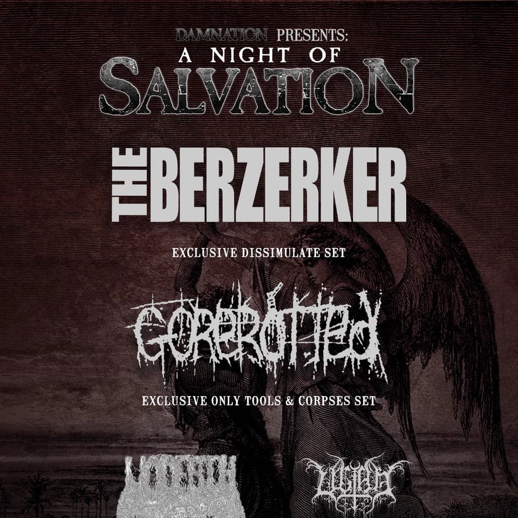 Damnation presents: A Night of Salvation
