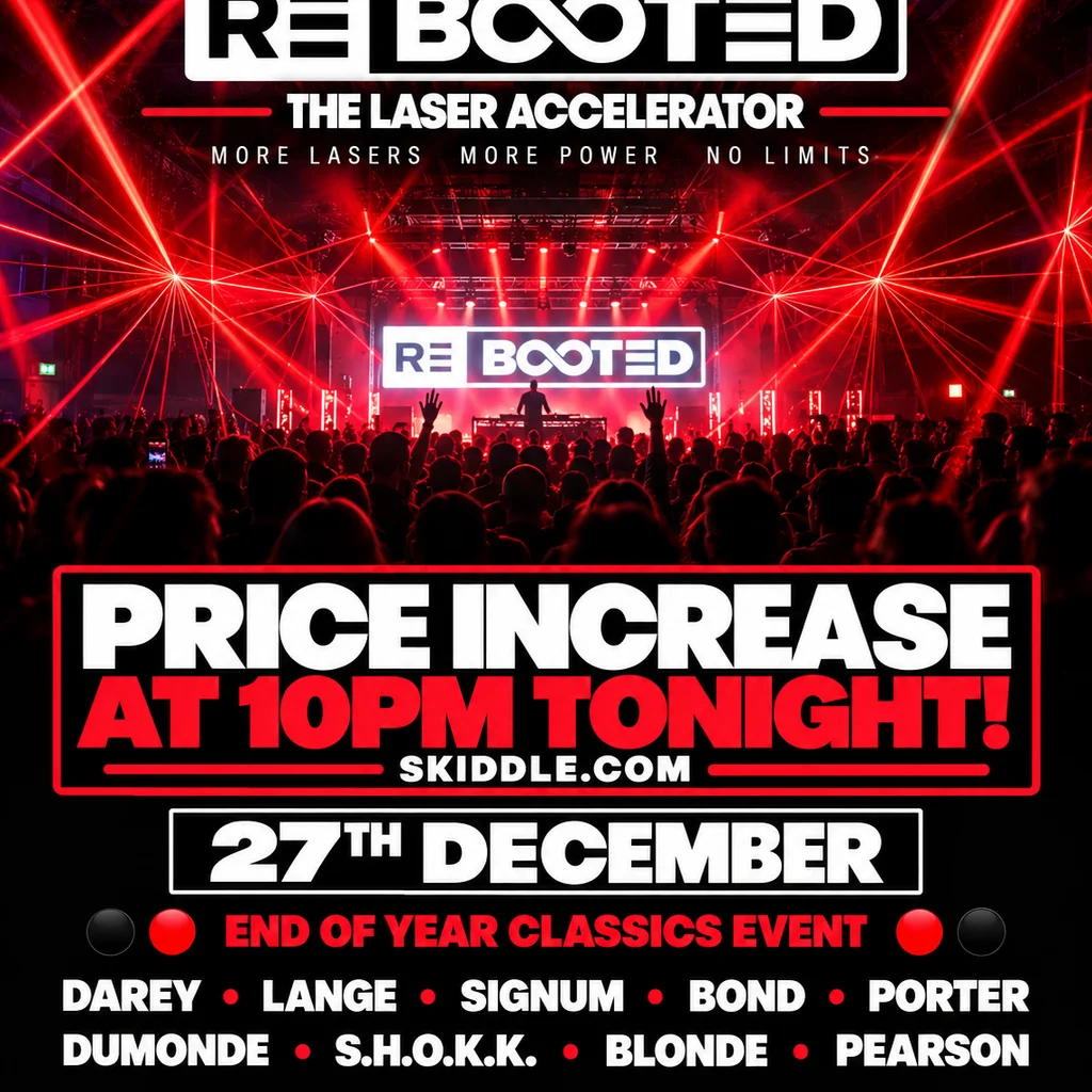 REBOOTED The Laser Accelerator End Of Year Trance Classics Event