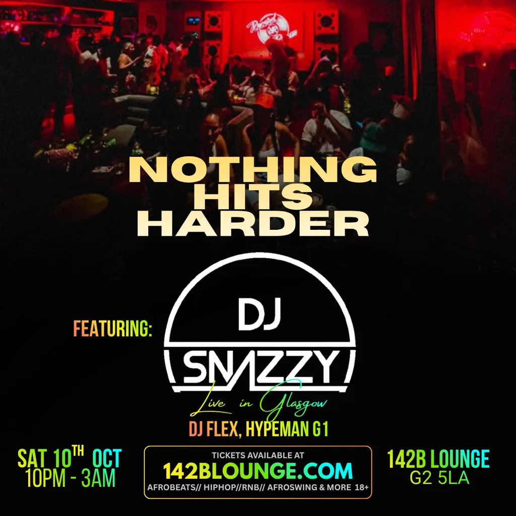 NOTHING HITS HARDER feat. DJ Snazzy Live in Glasgow!