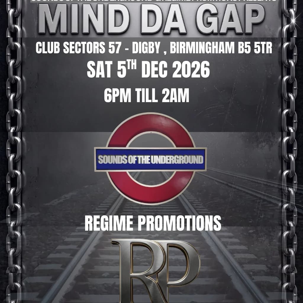 Mind The Gap - Sounds Of The Underground / Regime Promotions