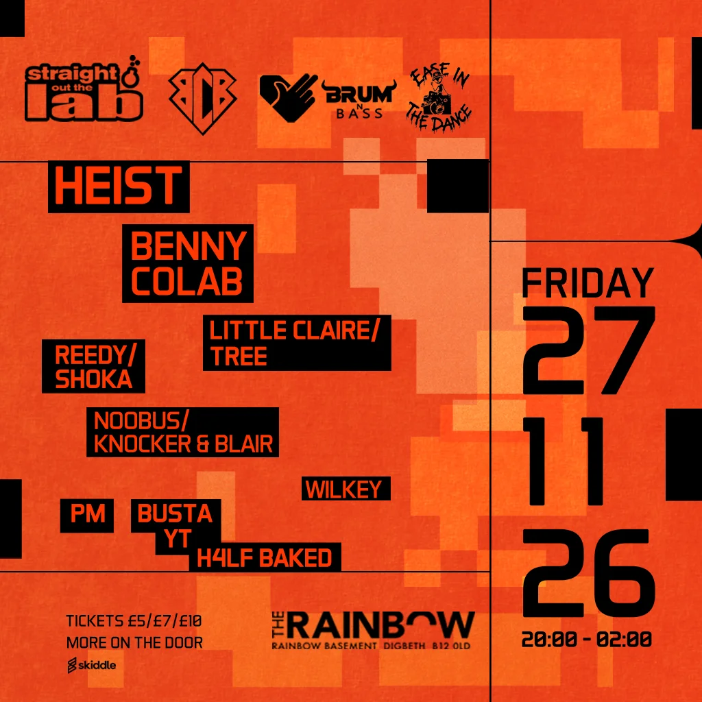 Straight Out The Lab vs BCB vs Brum n Bass - Heist & Benny Colab
