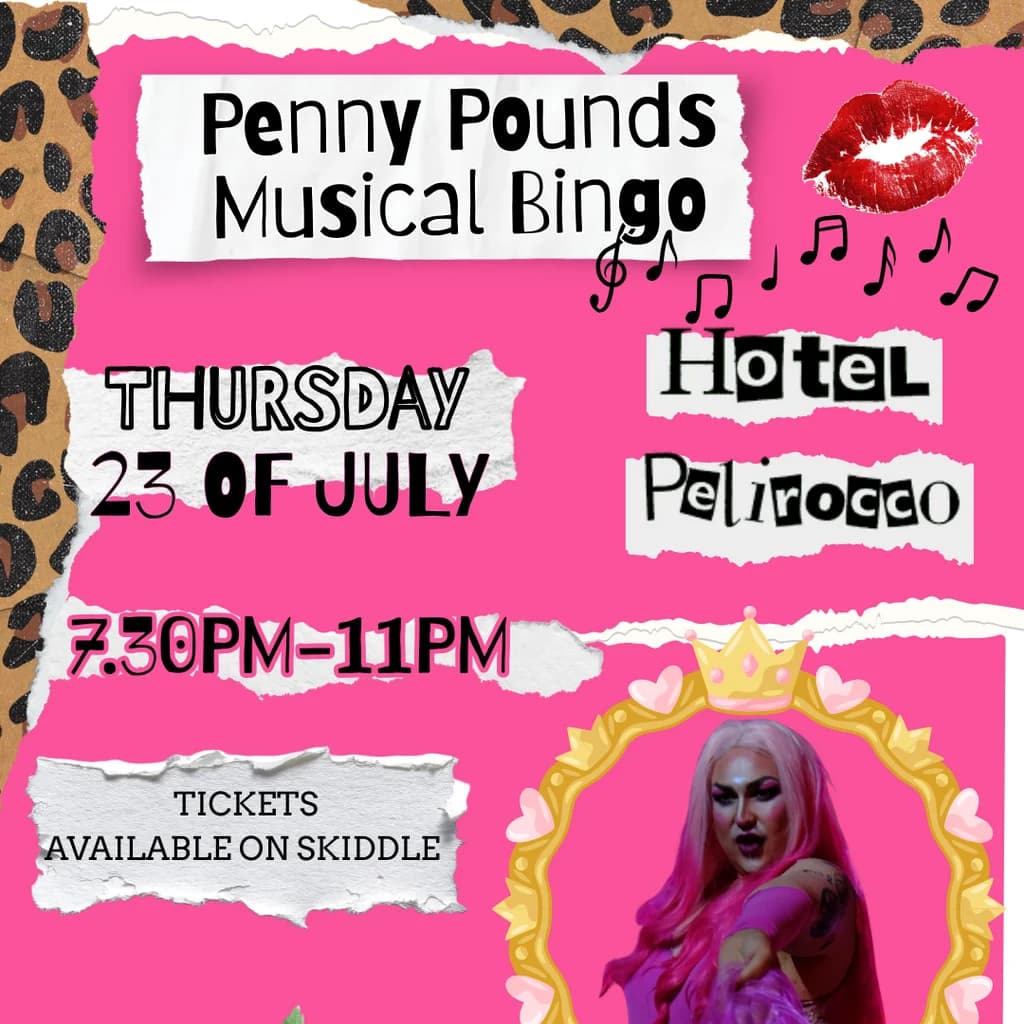 Penny Pounds Musical Bingo at the Hotel Pelirocco