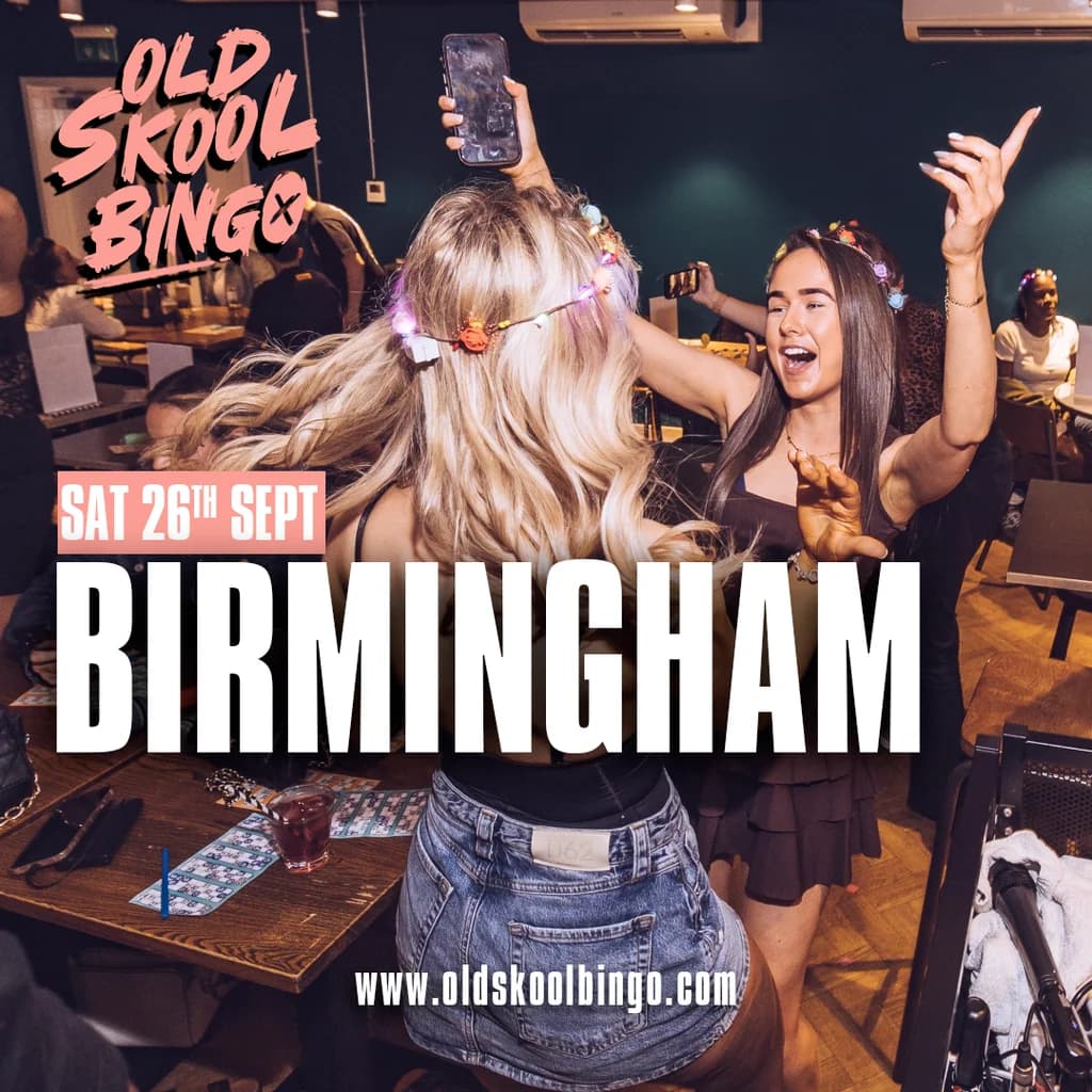 Old Skool Bingo Sat 26th Sep Birmingham