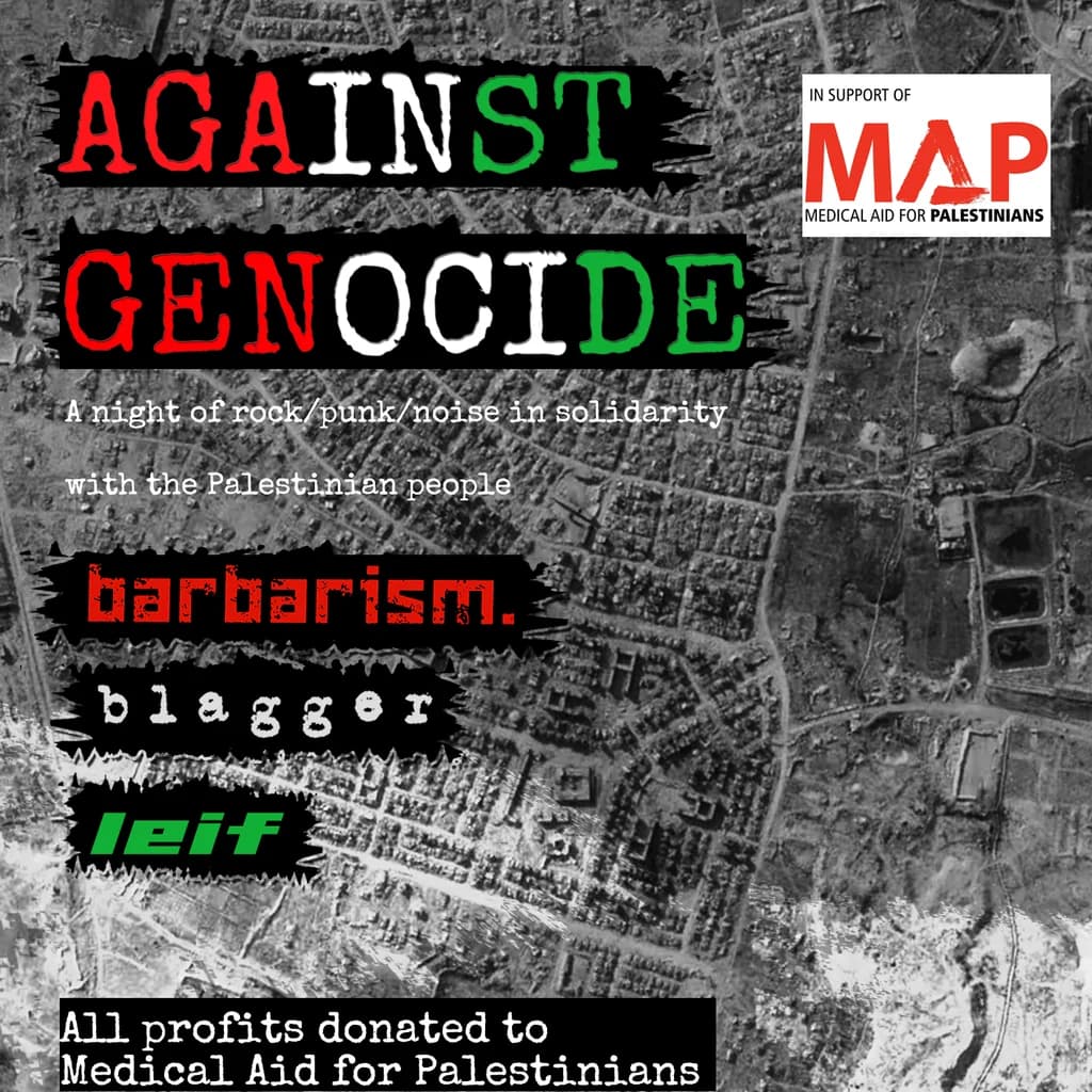 Against Genocide: Barbarism. // Blagger // Leif