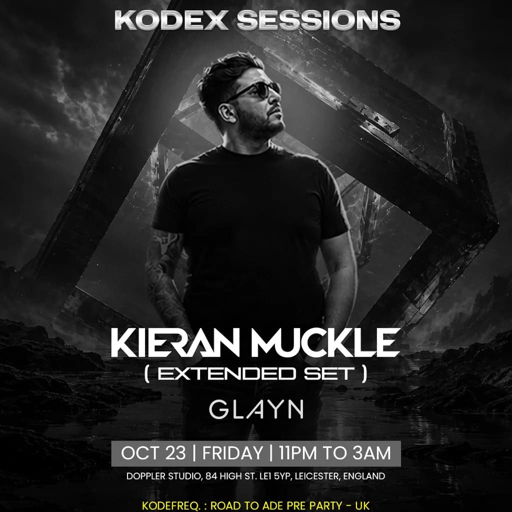 Kodefreq. Presents KodeX Session ft. Kieran Muckle