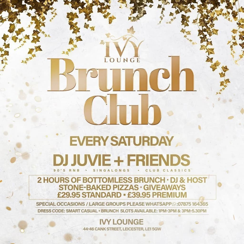 Ivy's Saturday Brunch Club - 20th June