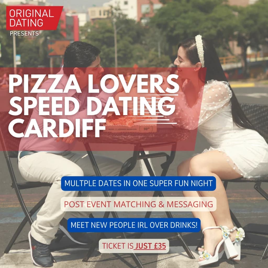 Pizza Lovers Speed Dating in Cardiff | Ages 30-45