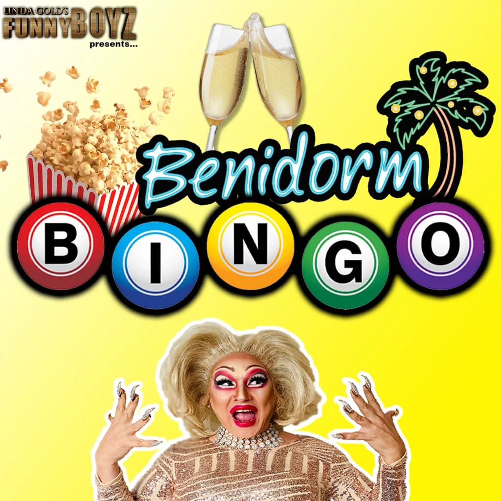 FunnyBoyz hosts BENIDORM BINGO hosted by Drag Queens (Fridays)