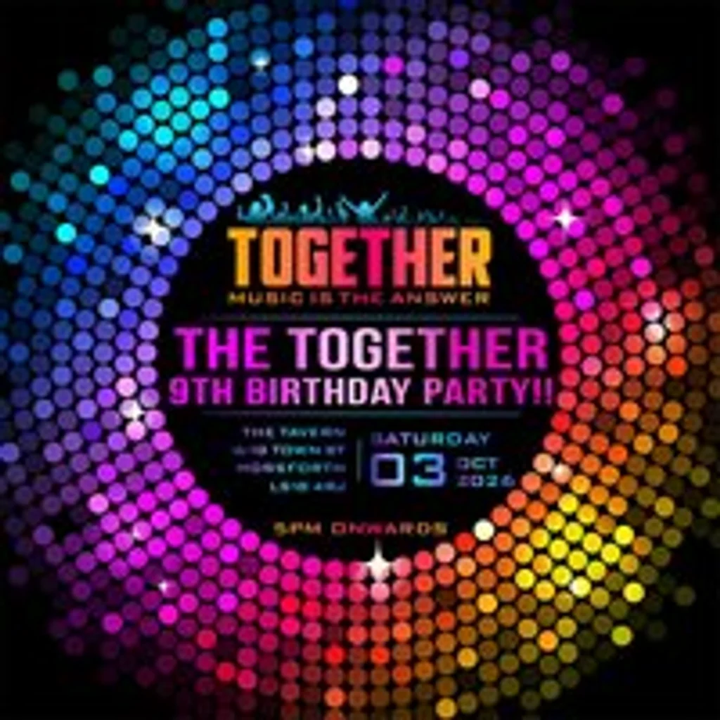 The Together-Music Is The Answer 9th Birthday Party!!