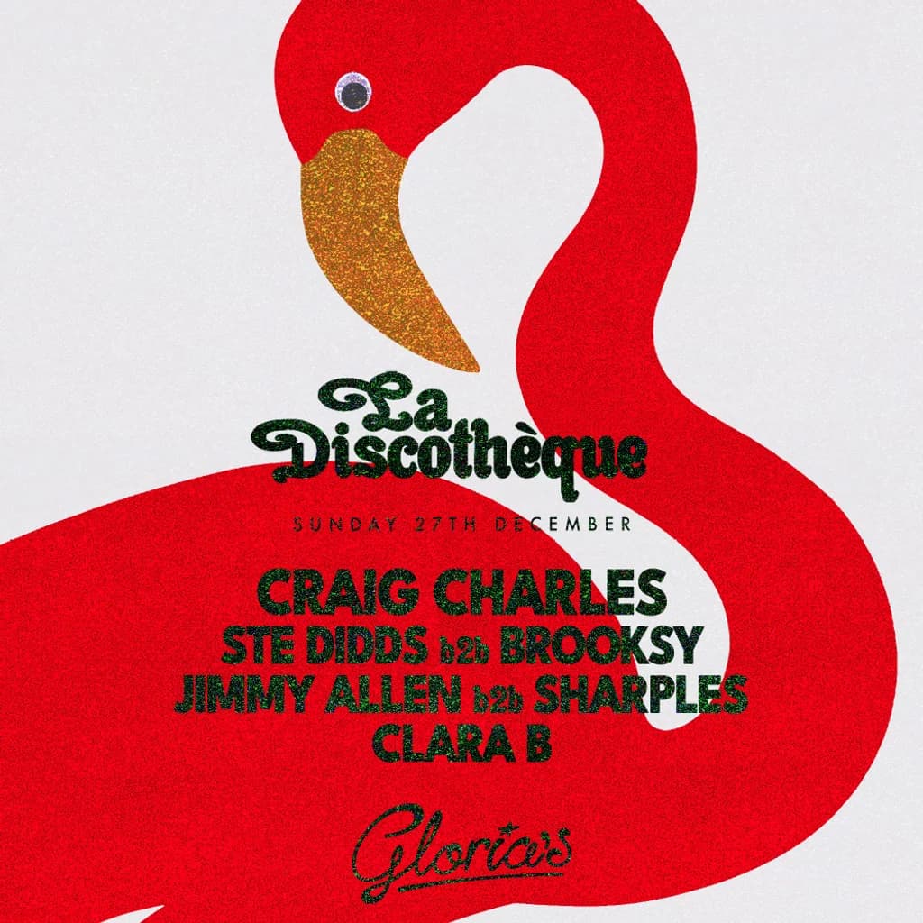 Craig Charles - La Discotheque x Gloria's
