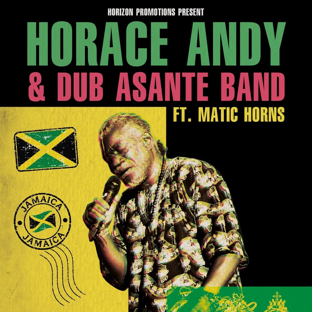 Horace Andy & Dub Ashante Band, Thurs 10th Dec, Chalk, Brighton