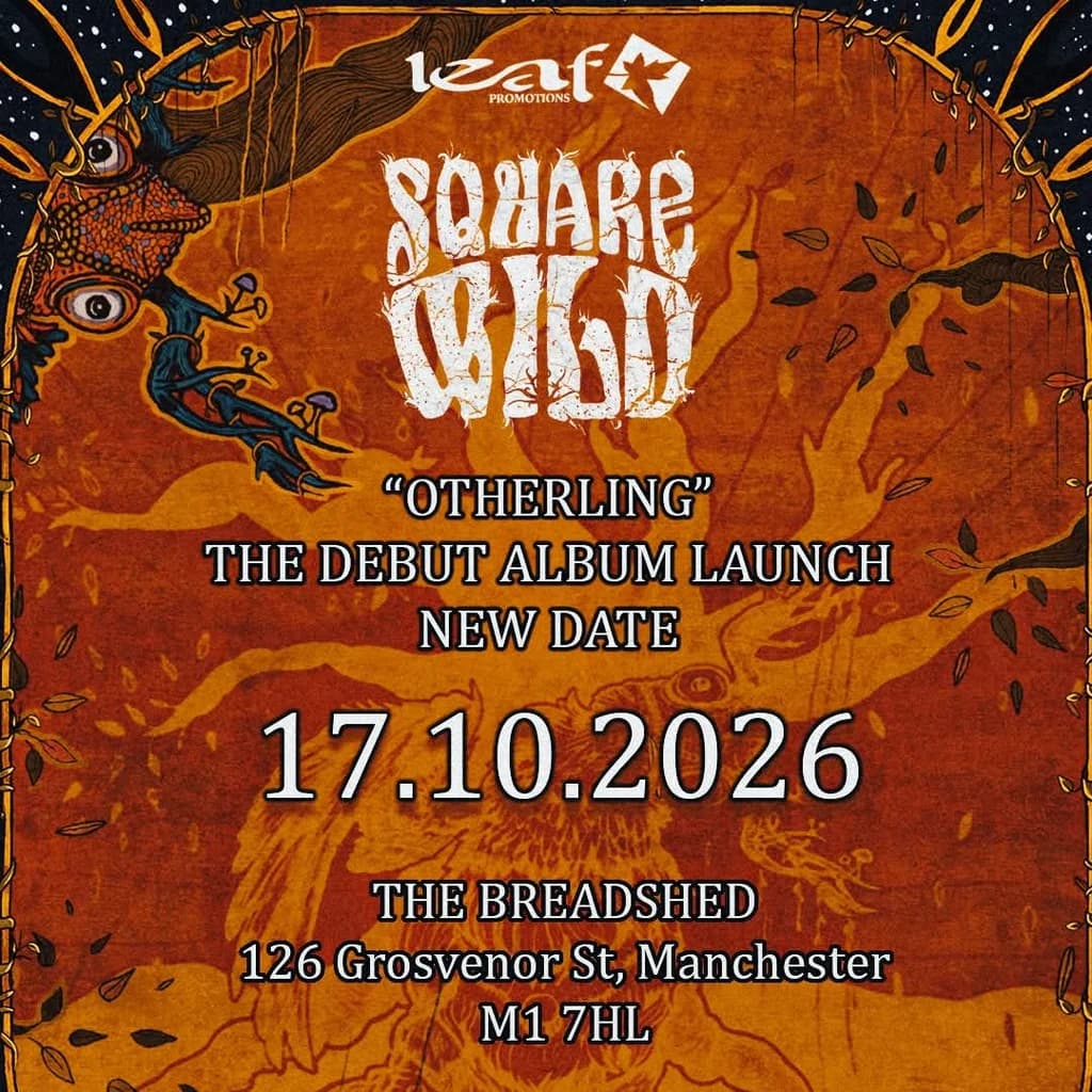 SQUARE WILD Debut Album Launch- The Bread Shed, Manchester