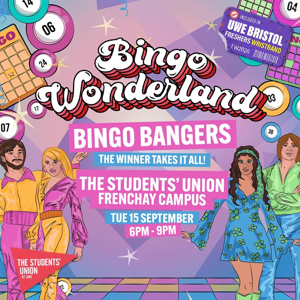UWE Bristol Official Freshers | Bingo Lingo