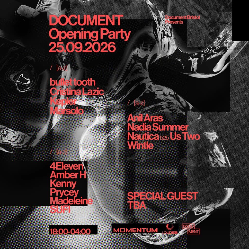 Document Opening Party: bullet tooth, Cristina Lazic, Kepler ++