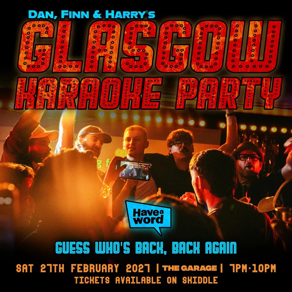 HAW Karaoke Party -- Glasgow -- Singing Starts 7pm at G2 (The Garage Glasgow)