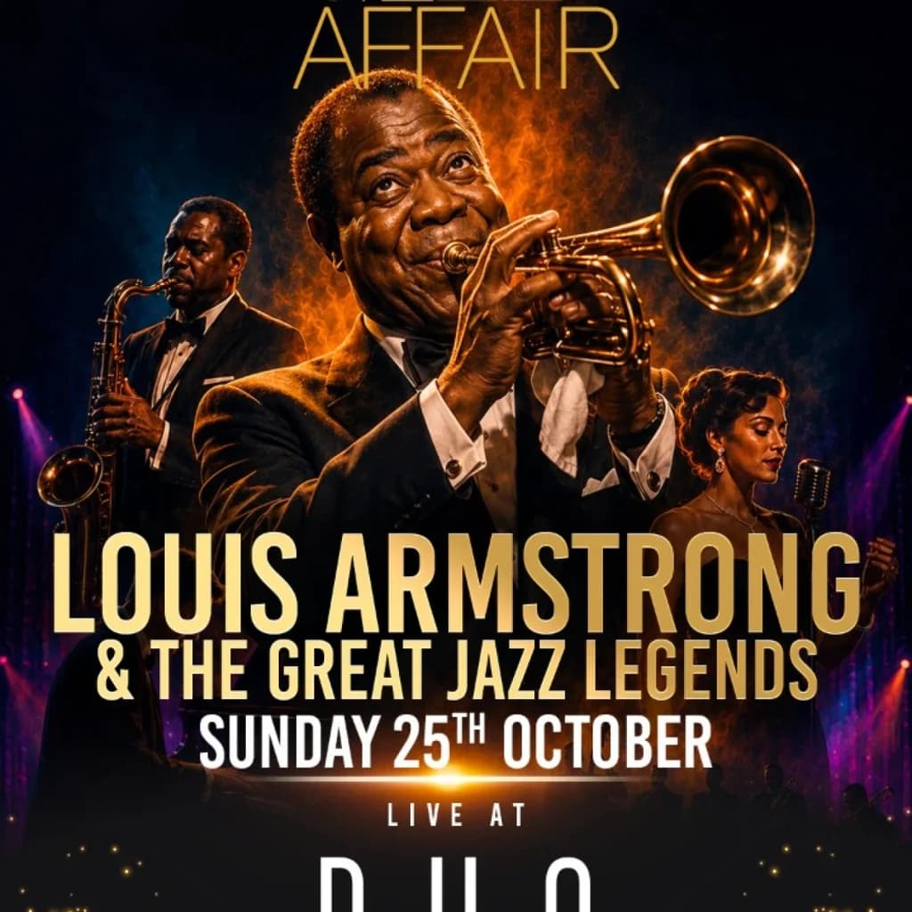 Jazz Affair Live Jazz Swing & Timeless Classics Sunday 25th Oct at Duo Clapham