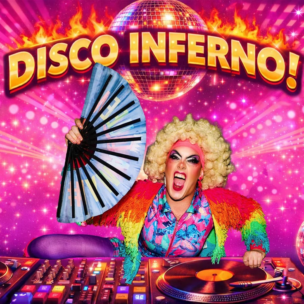 DISCO INFERNO | Drag Queen DJs & Retro Music @ Dysco, Liverpool
