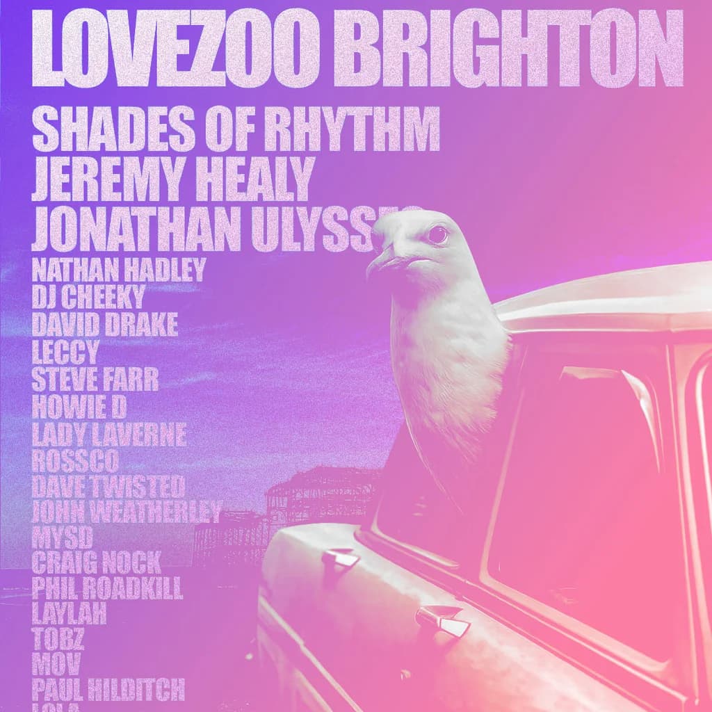 LOVEZOO Brighton - Jeremy Healy/Shades of Rhythm/Jon Ulysses +