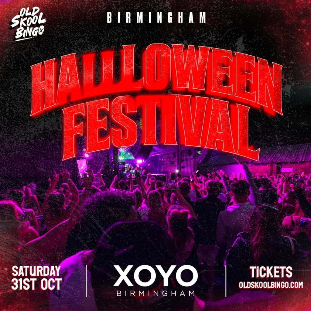 Old Skool Bingo Sat 31st Oct Halloween Festival Birmingham