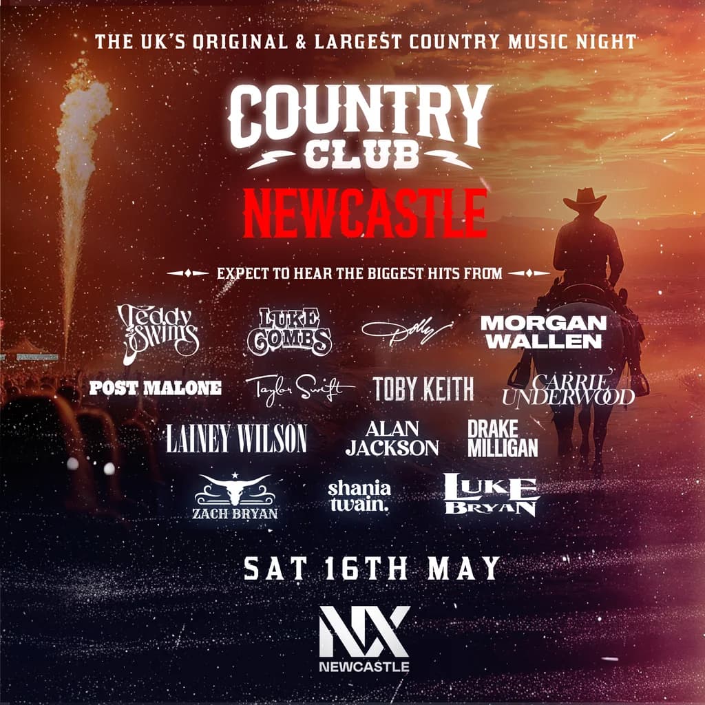 Country Club - Indoor Country Music Festival - Newcastle at NX Newcastle