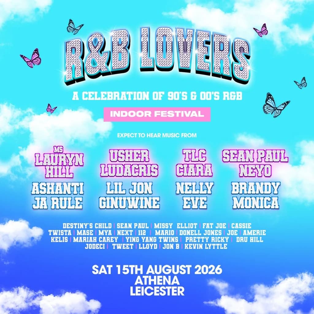 R&B Lovers - Saturday 15th August - Athena Leicester at Athena