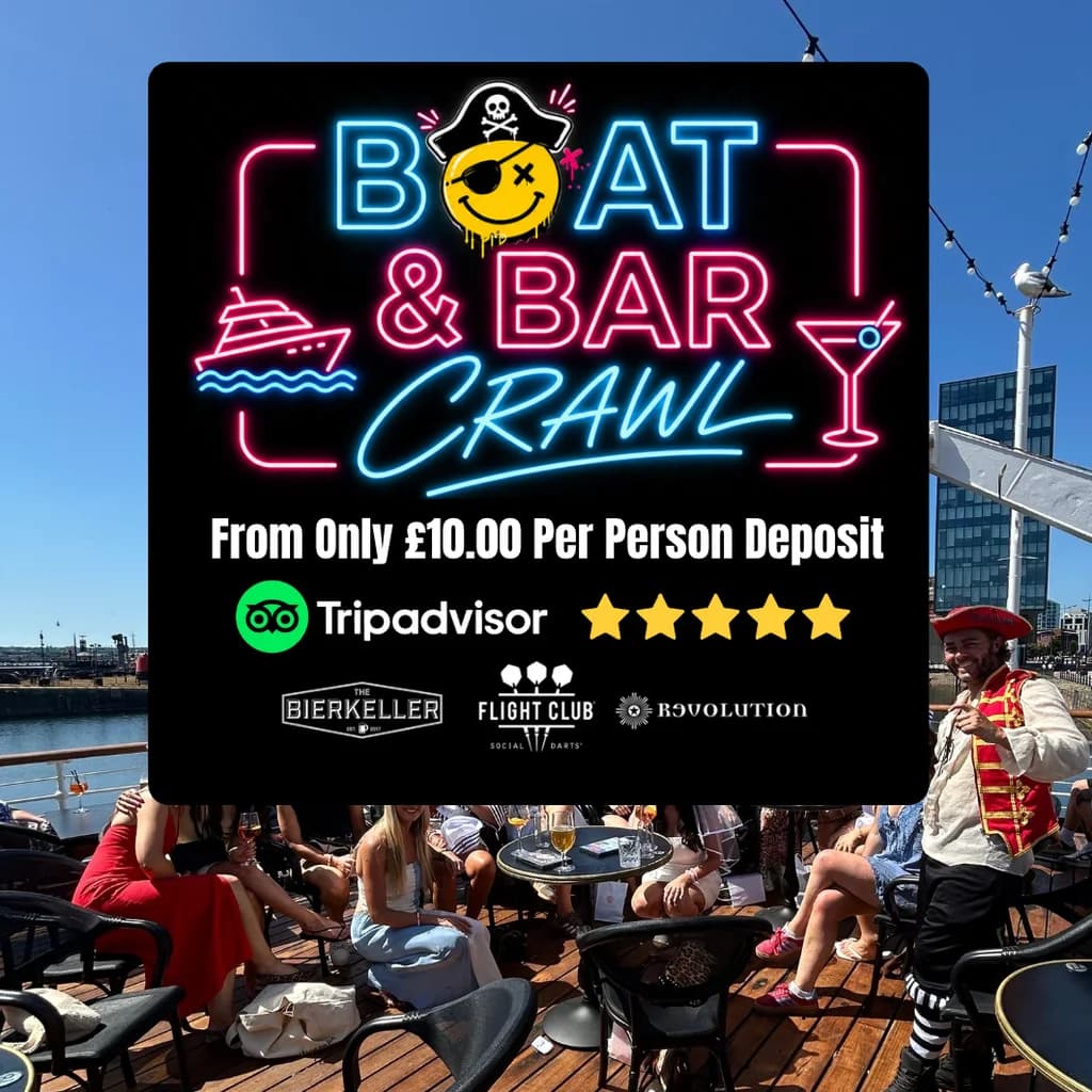 Liverpool Pirate Boat & Bar Crawl at The Princess Boat