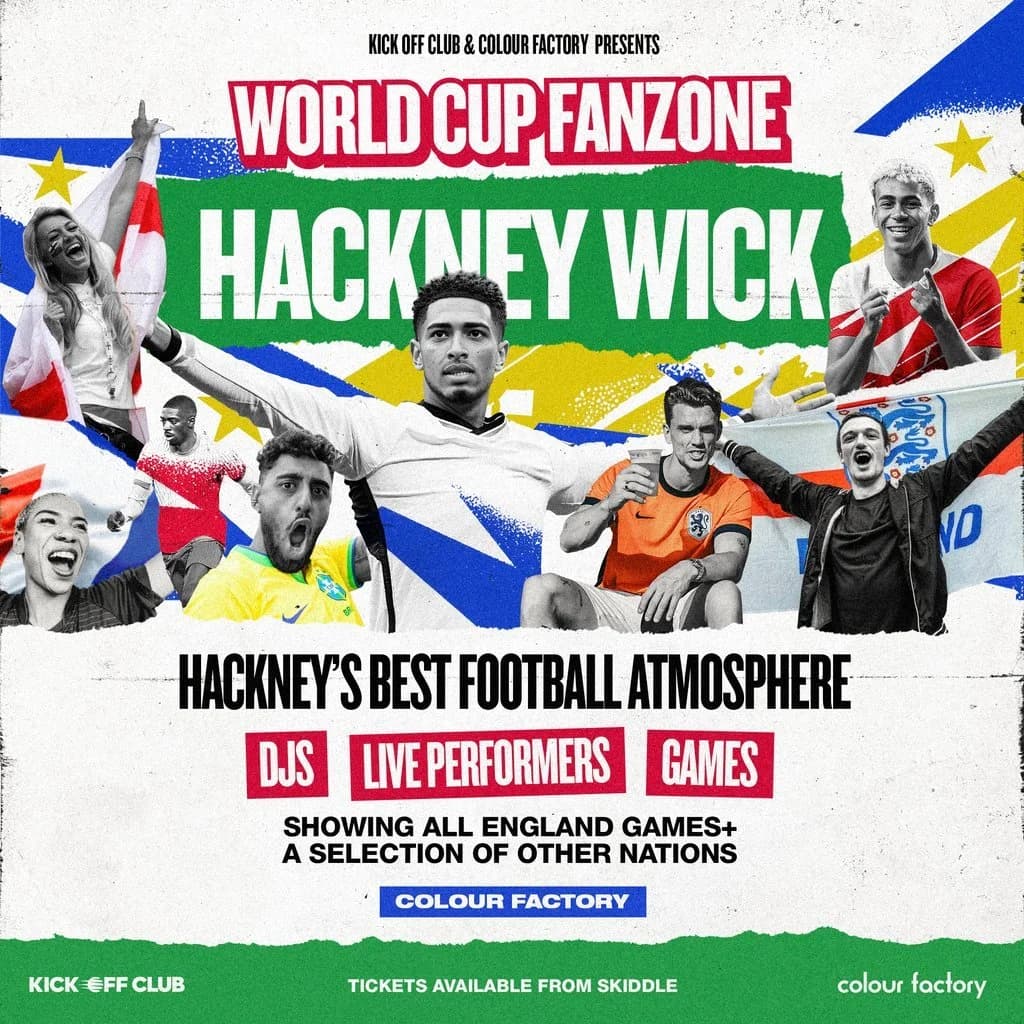 Hackney Wick Fanzone: England vs Panama