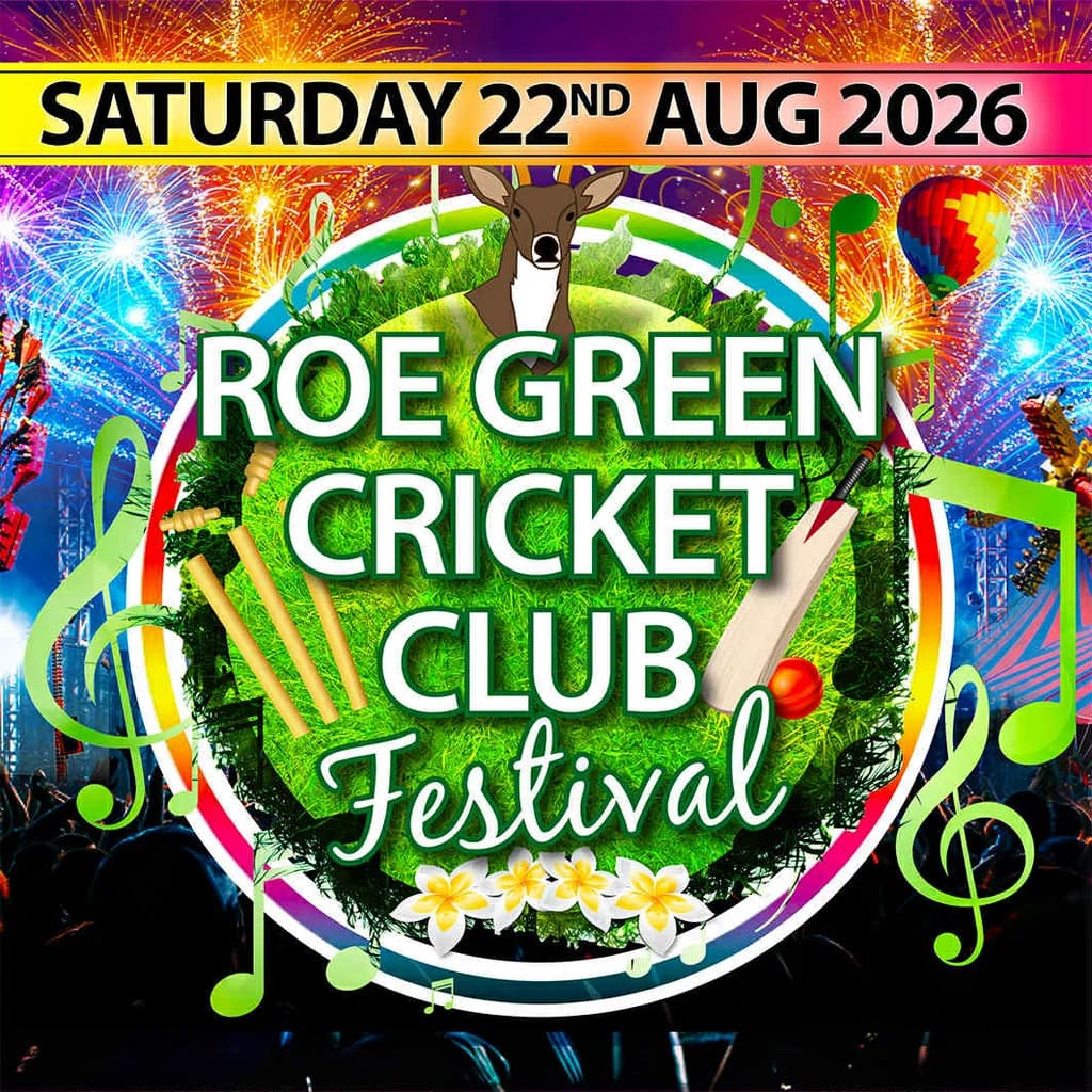 Roe Green Cricket Club festival 2026