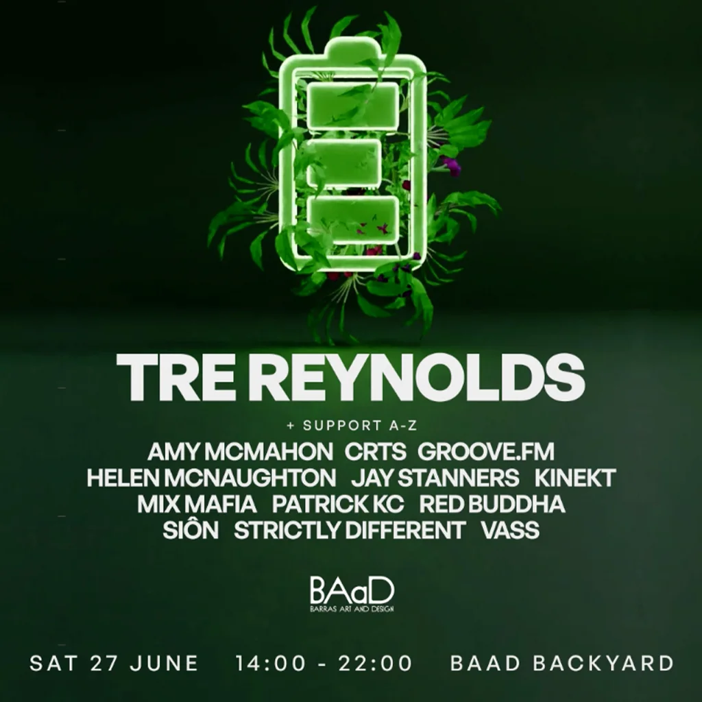 Elevate Presents: Tre Reynolds + More at Barras Art And Design (BAaD)