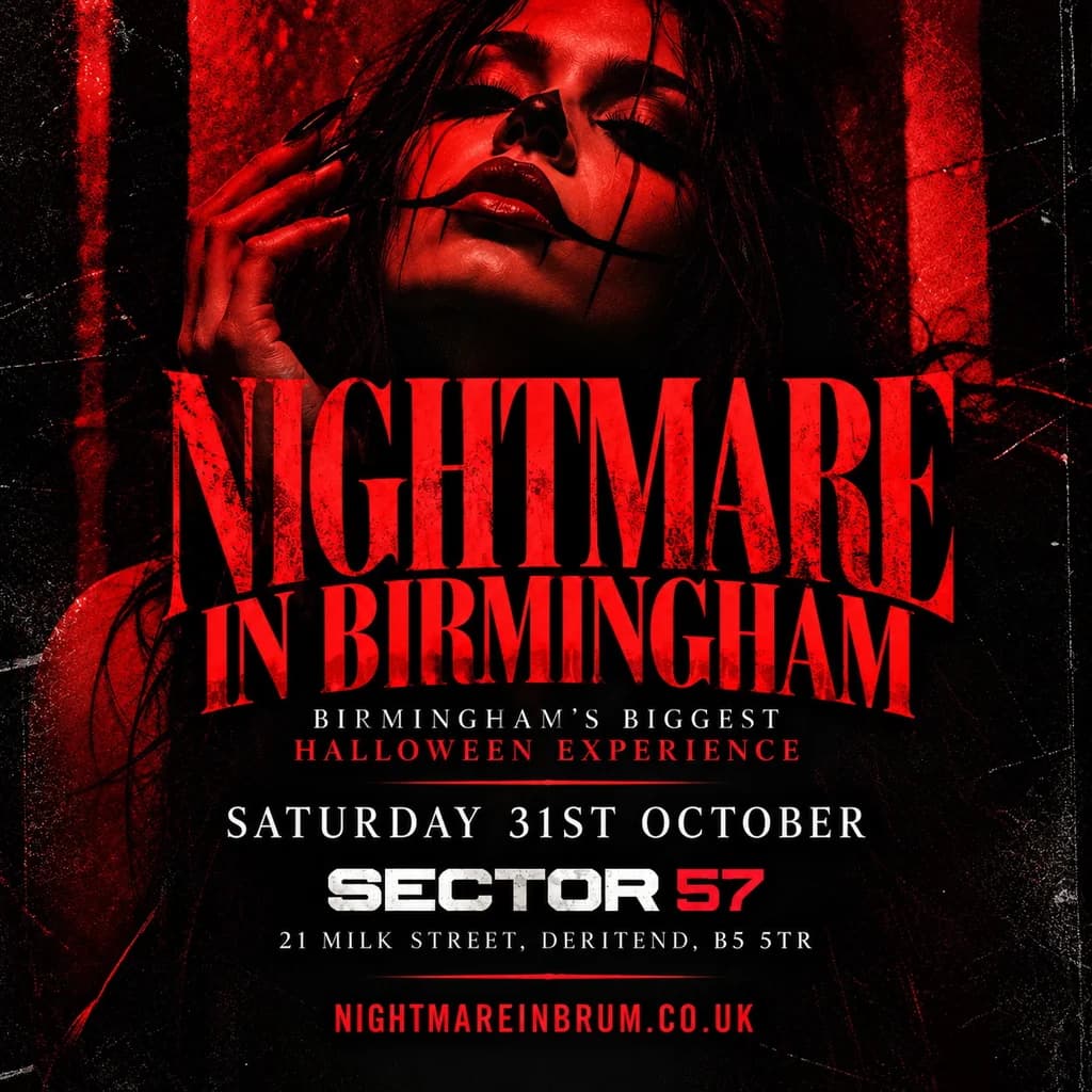 NIGHTMARE IN BIRMINGHAM - Birmingham's HALLOWEEN Experience