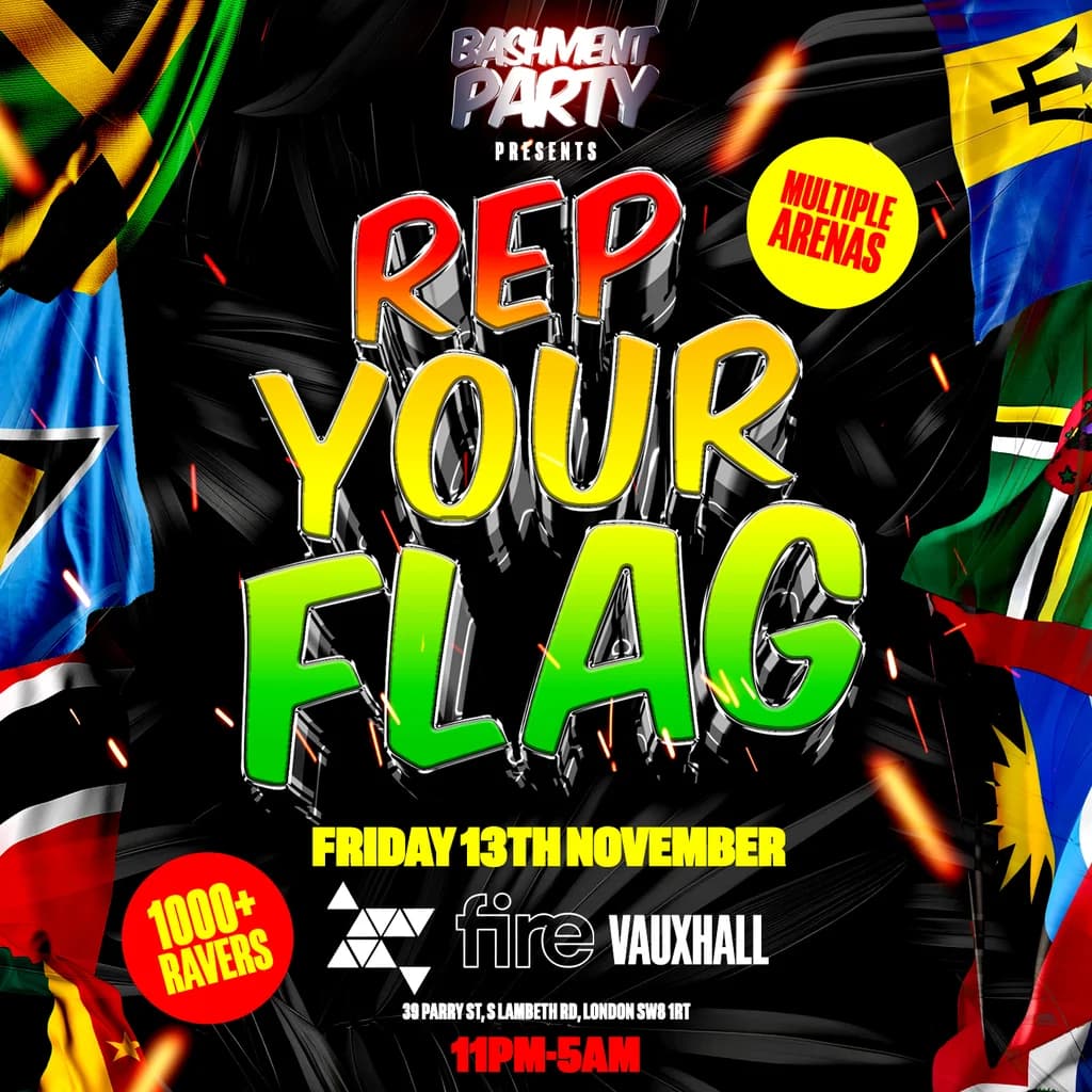 Bashment Party presents: Rep Your Flag