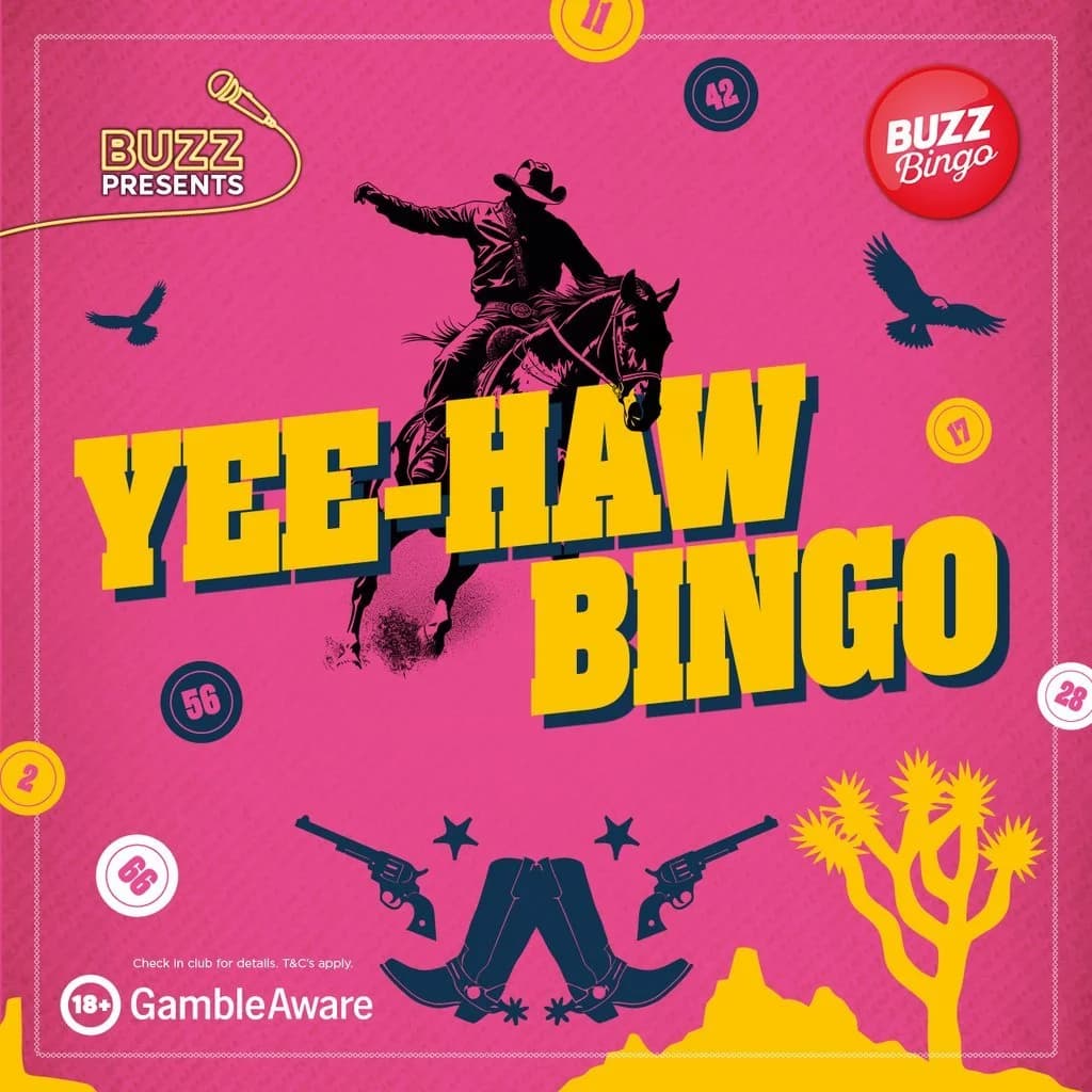 Country & Western Bingo - Leeds 12/6/26 at Buzz Bingo Leeds