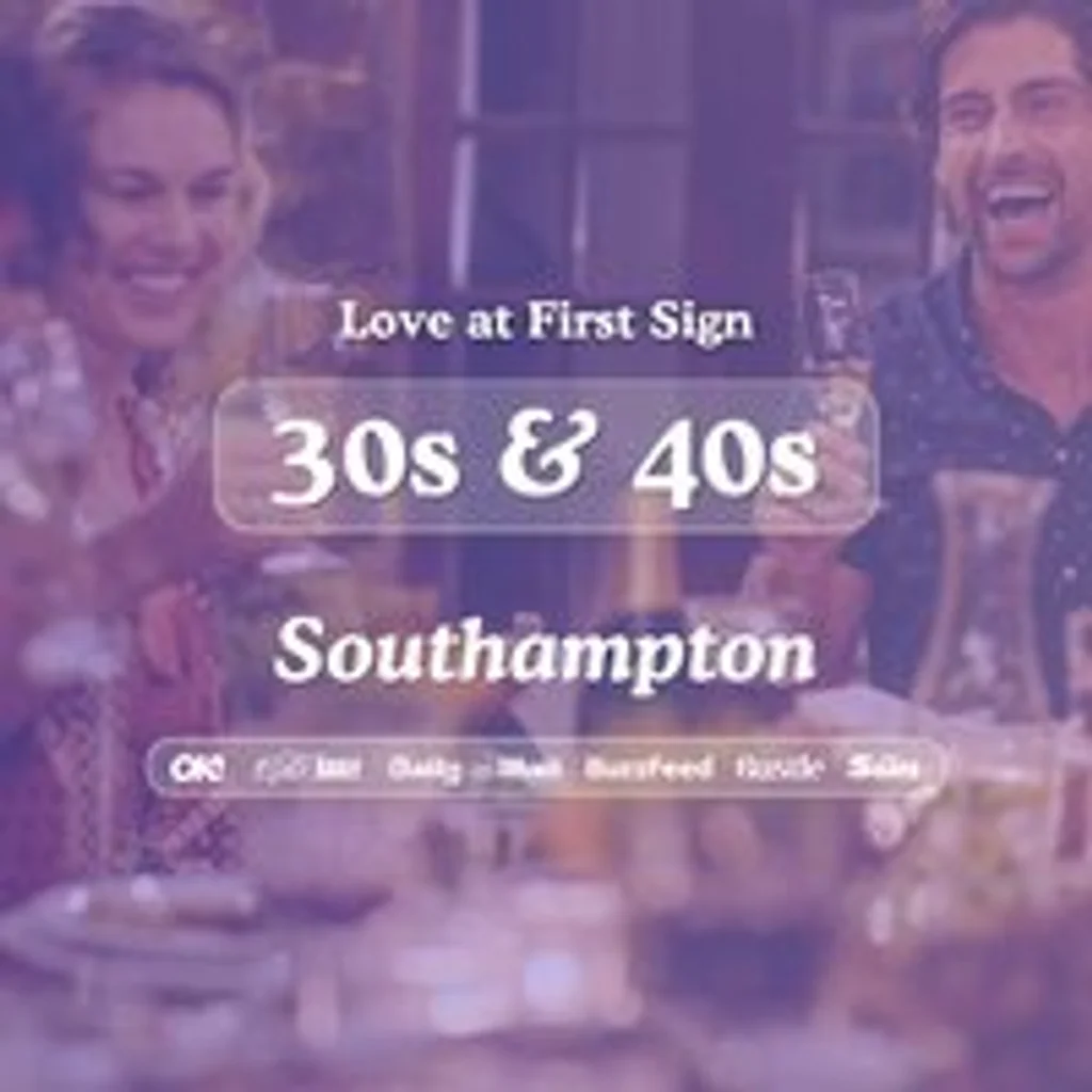 30s & 40s Singles Night @ Turtle Bay Soton| Love at First Sign at Turtle Bay