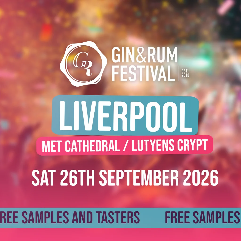 Gin & Rum Festival - Liverpool - 2026 at The Crypt Liverpool Met Cathedral