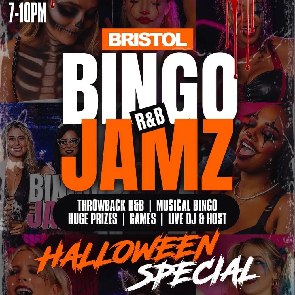 BINGO JAMZ BRISTOL : Halloween Edition - Sat 31st Oct