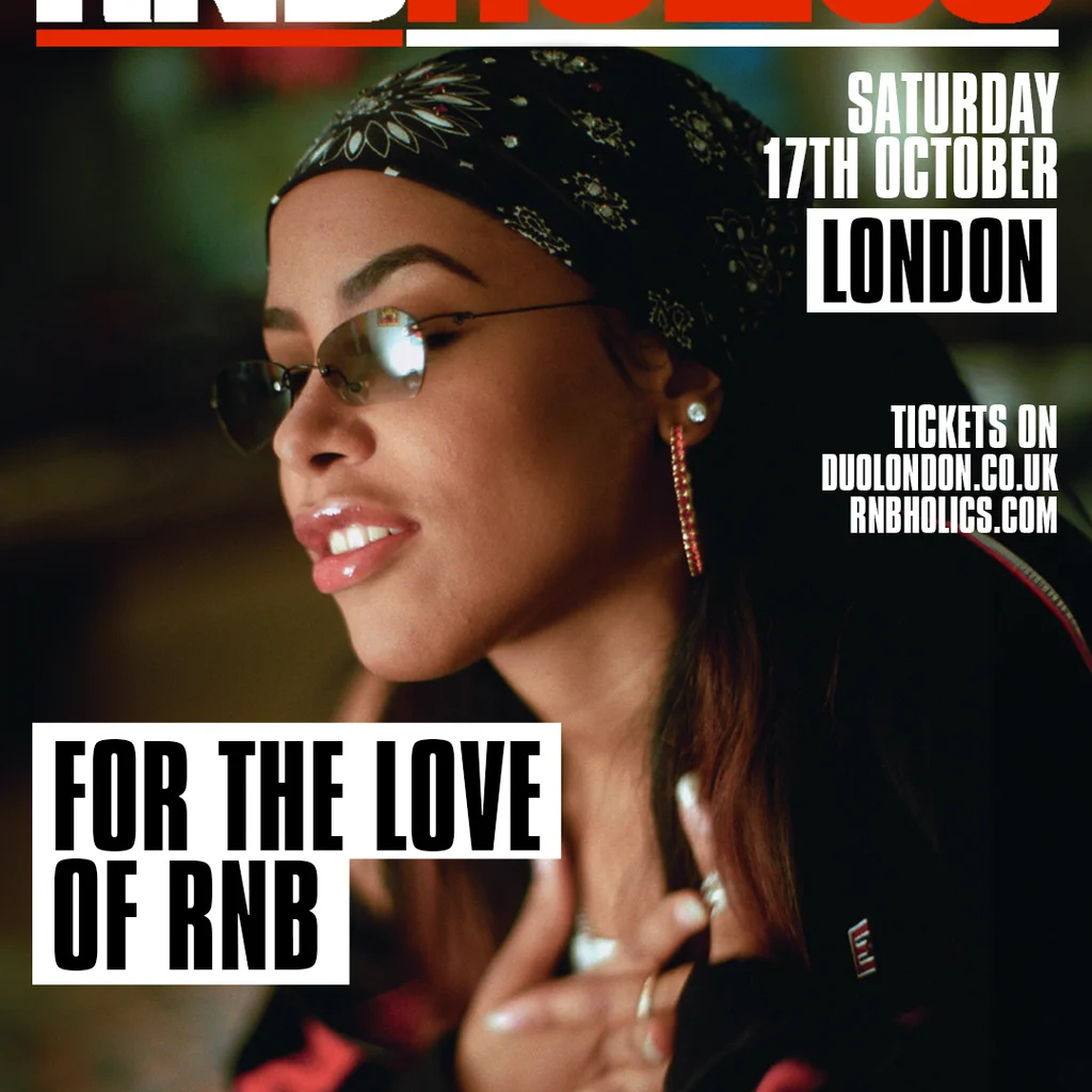 RnBholics Saturday 17th Oct London at Duo Clapham