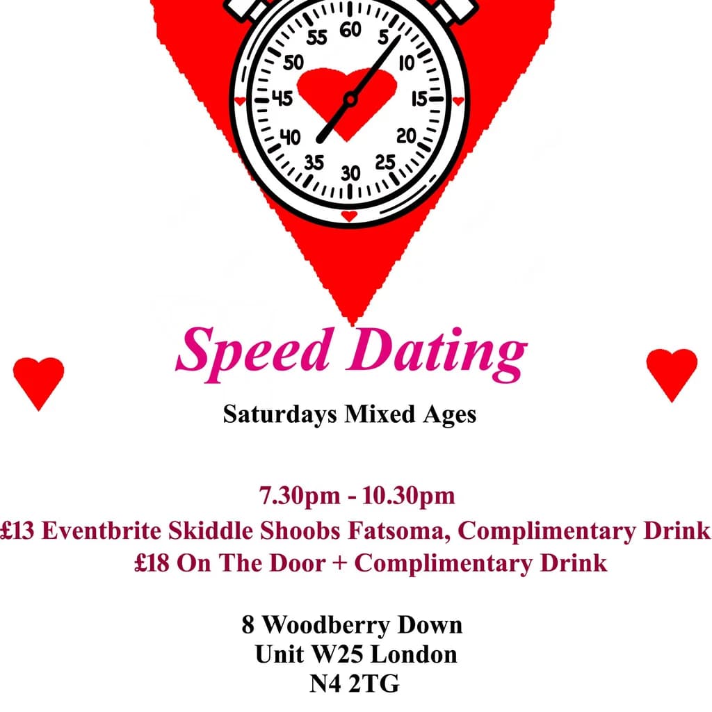 Speed dating mixed ages Saturdays